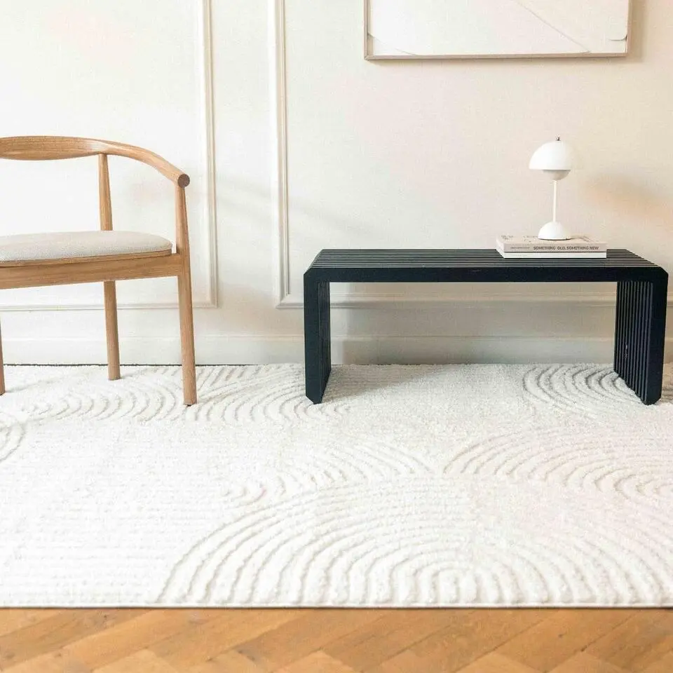 Interieur05 Scandinavisch Vloerkleed Oskar Creme/Wit - 235 x 160 cm