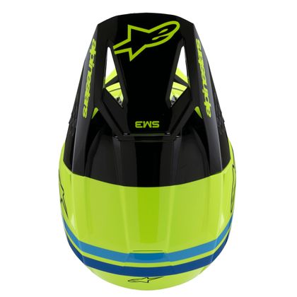Casque cross Alpinestars SUPERTECH S-M3 - RADIUM - ENFANT - Jaune / Noir
