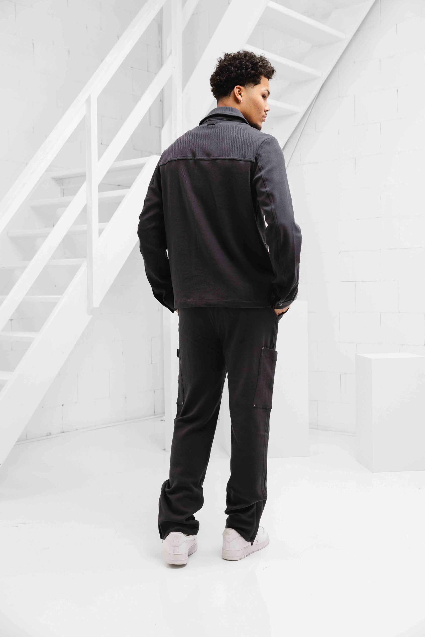 Quotrell Camilo Set Heren Grijs
