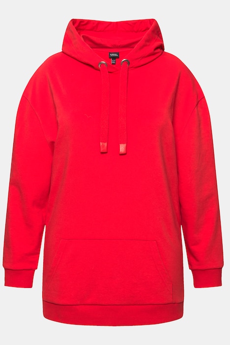 Hoodie, Schriftmotiv, Oversized, Kapuze, Langarm