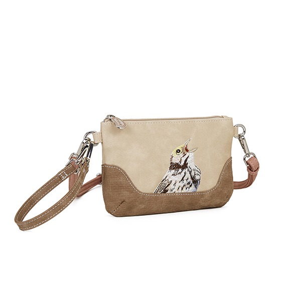 Hi-Di-Hi Melody Crossbody Bag Beige/ Brown