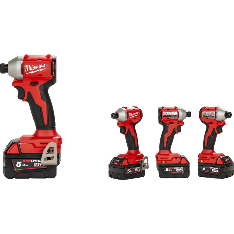 Milwaukee M18 BLCPP2B-502C accu combopack 18V 2x 5,0Ah Li-ion