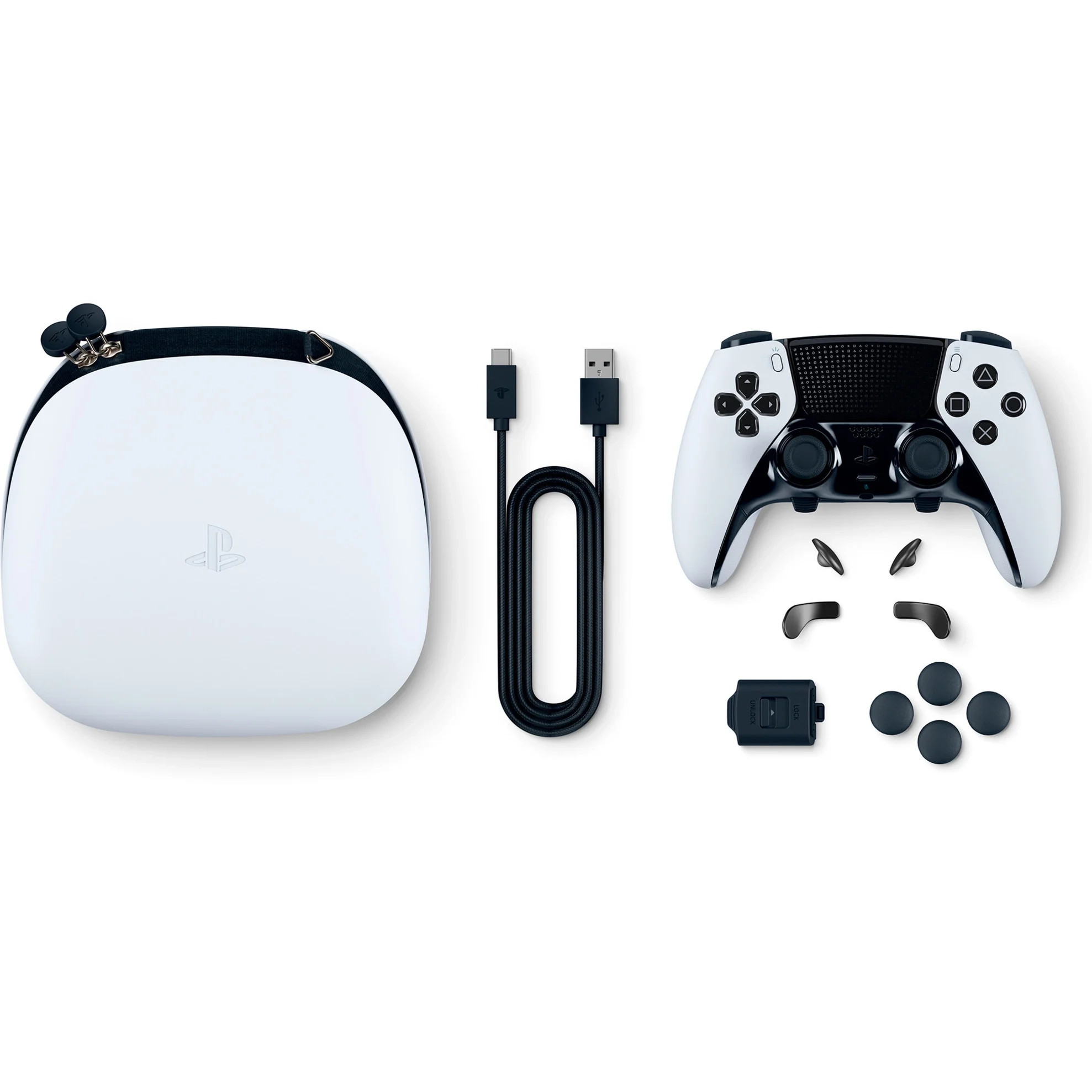 DualSense Edge Wireless Controller für Playstation 5 PS5 (1000044114) - Weiss
