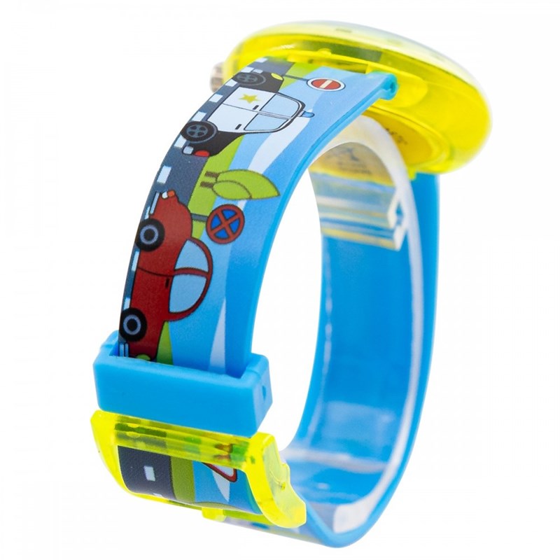 Montre Unisexe CHTIME bracelet Silicone Bleu