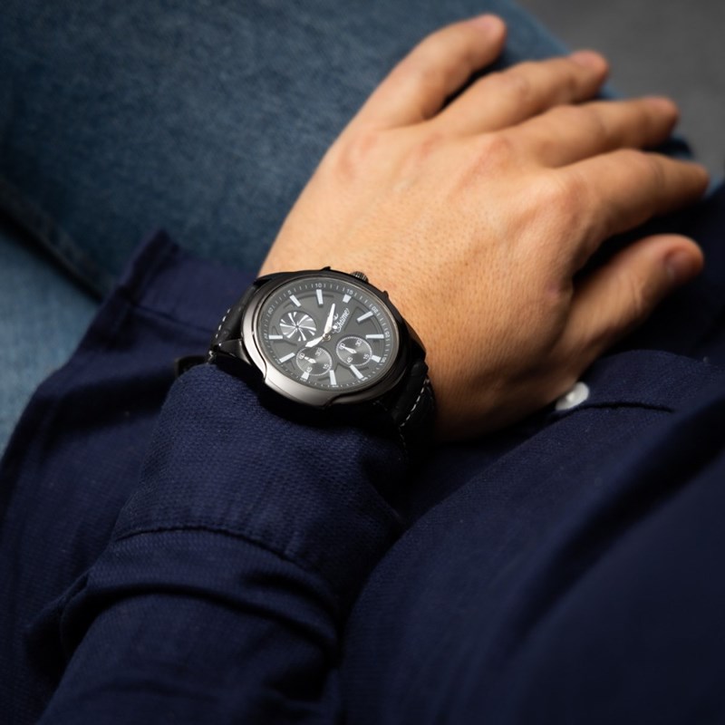Sublime Montre Homme Silicone Noir CHTIME