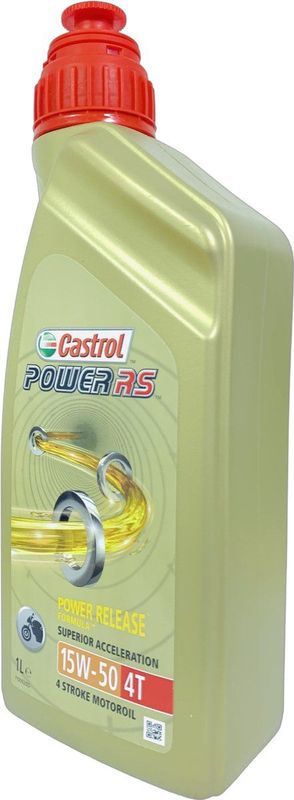 Castrol - Power RS 4T - Motorolie - 15W50 - 1L