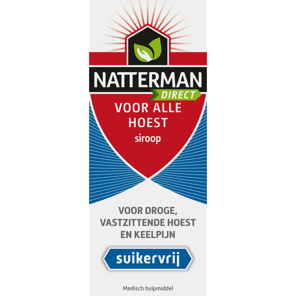 Natterman Direct Voor Alle Hoest Suikervrij120 ml