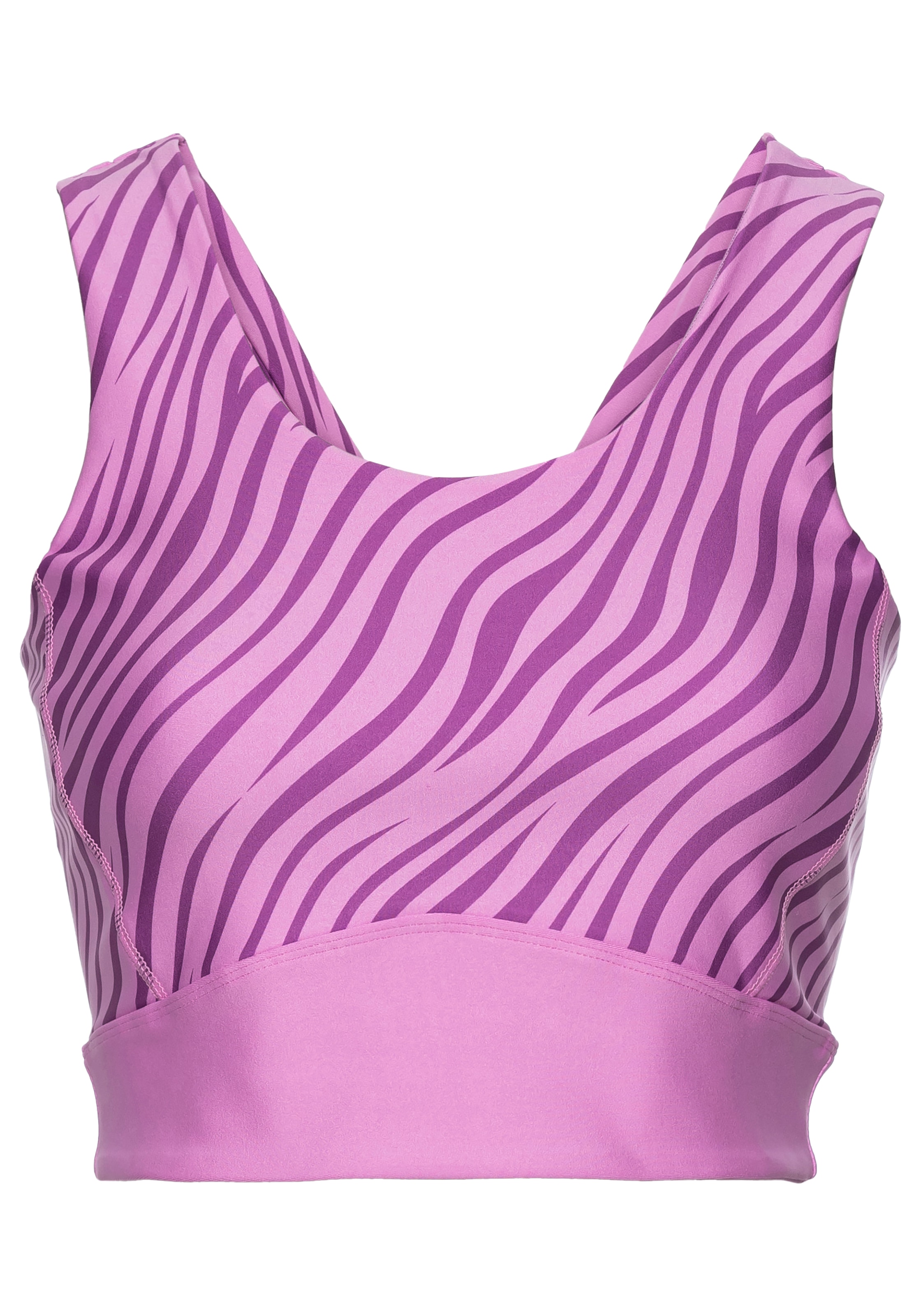 LASCANA ACTIVE Crop-Top , Sporttop mit Cut-Outs