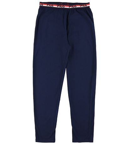 Fila Natt?j - Hvid/Navy m. Logo
