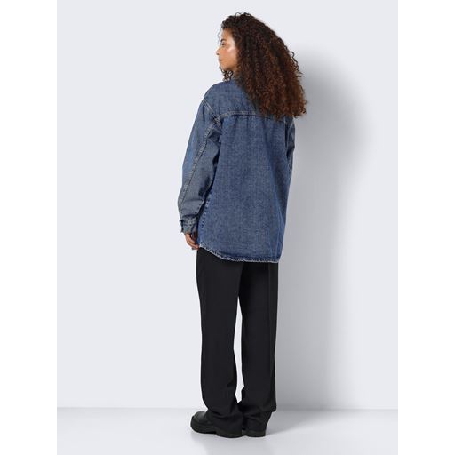 Noisy May Alva Denimjakke, Medium Blue Denim, M