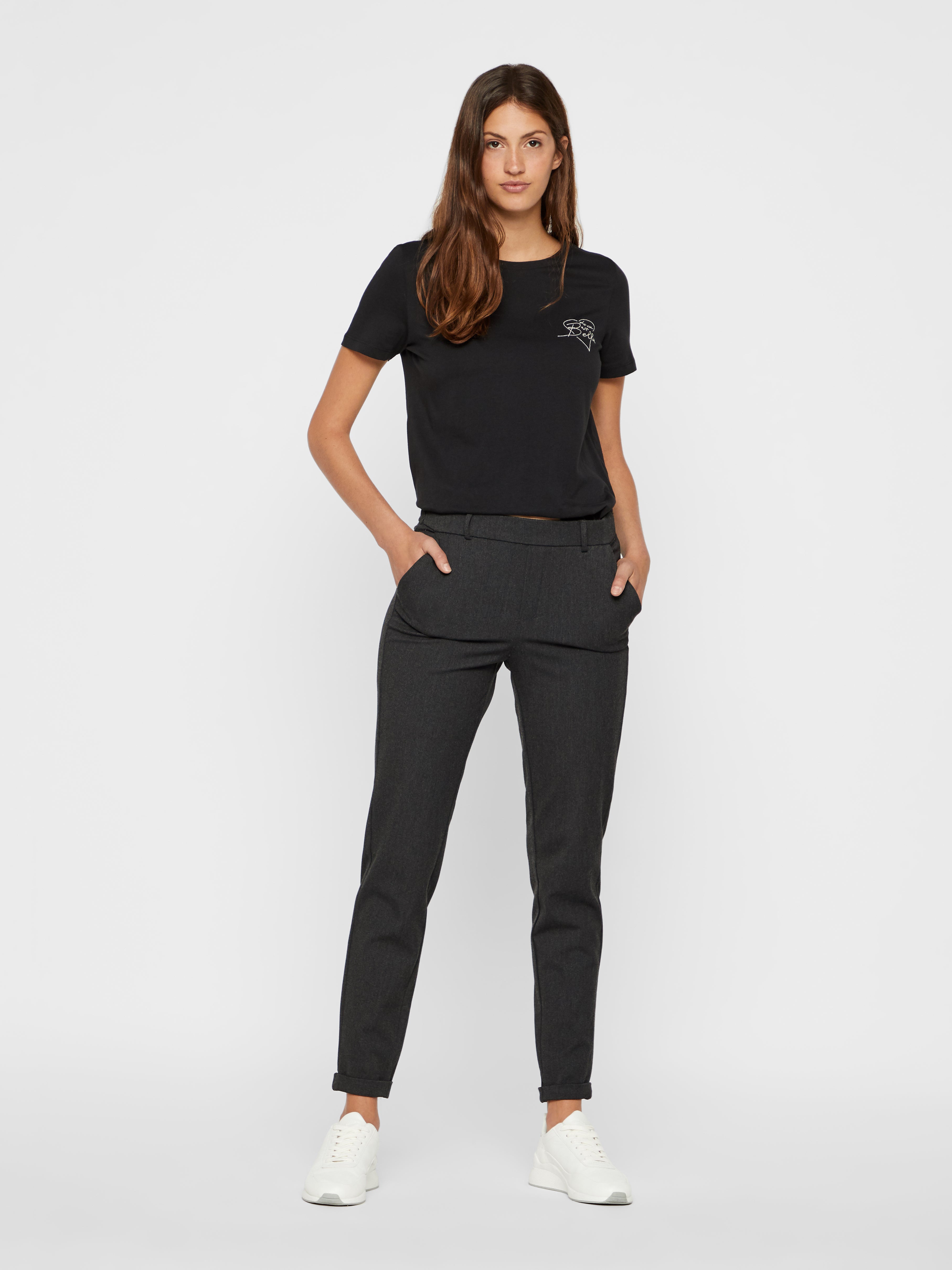 VMMAYA Mid waist Broek