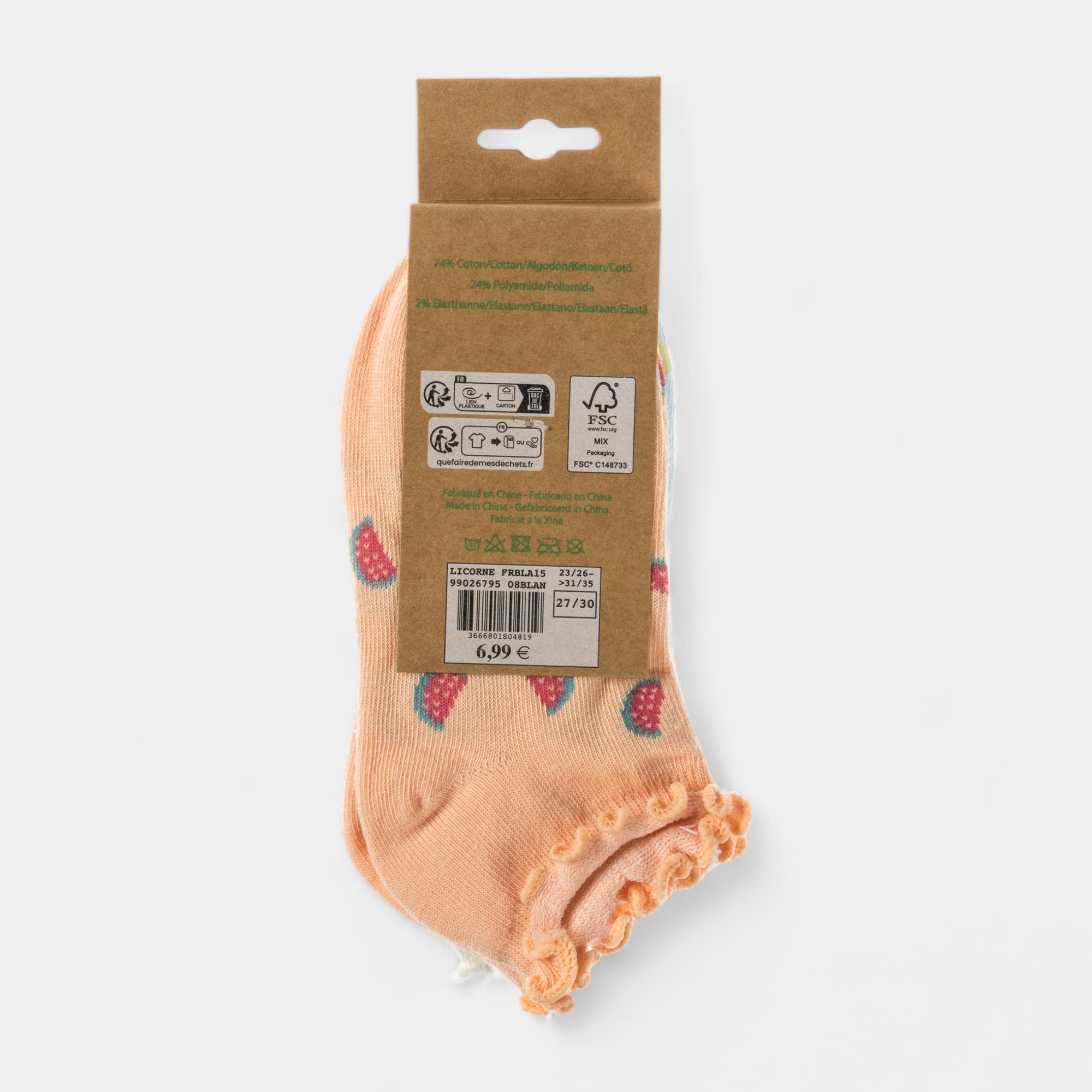 Chaussettes Enfant blanc