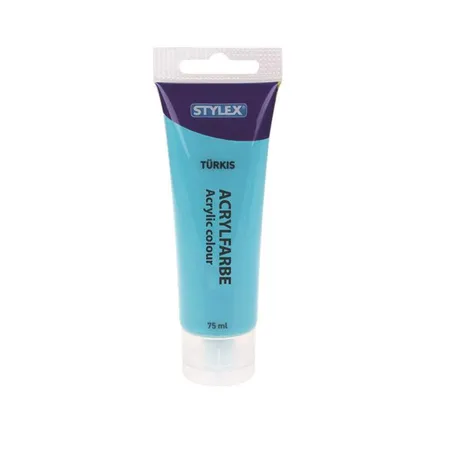 Stylex Acrylfarbe türkis 75 ml