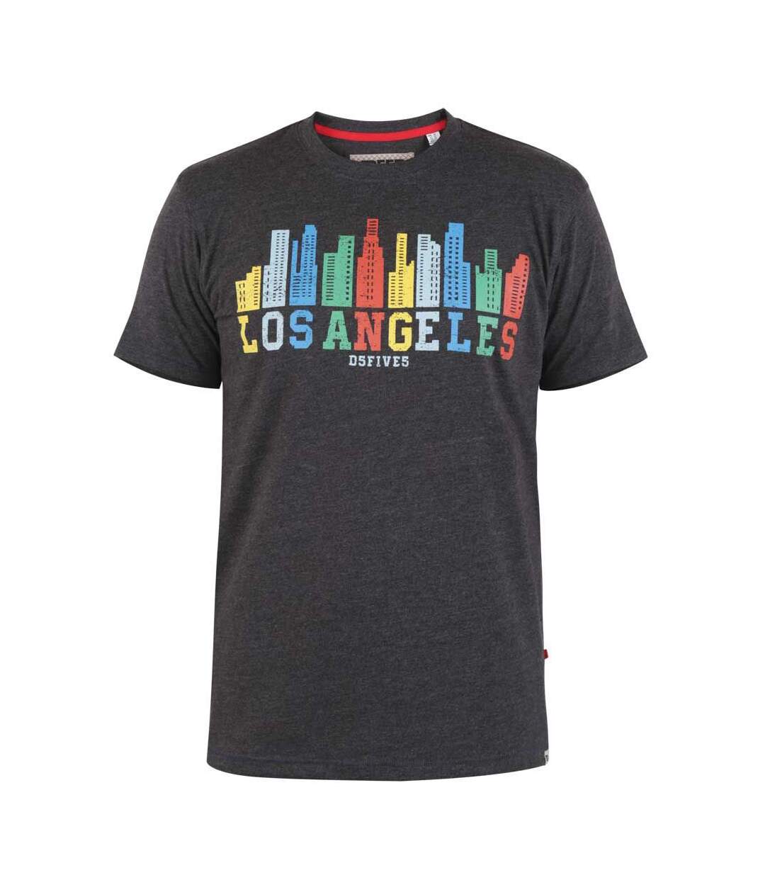 Duke - T-shirt HEMFORD D555 - Homme (Anthracite) - UTDC374