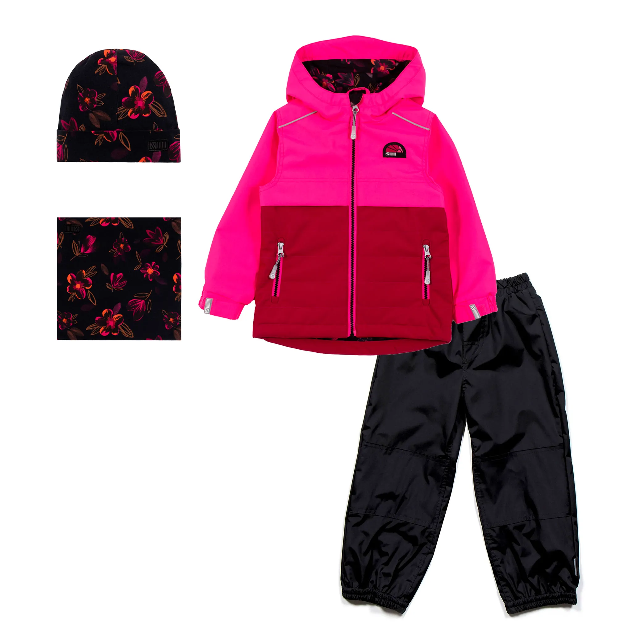 Nanö Ensemble Extérieur Julia 2-6ans +Cache-cou + Tuque