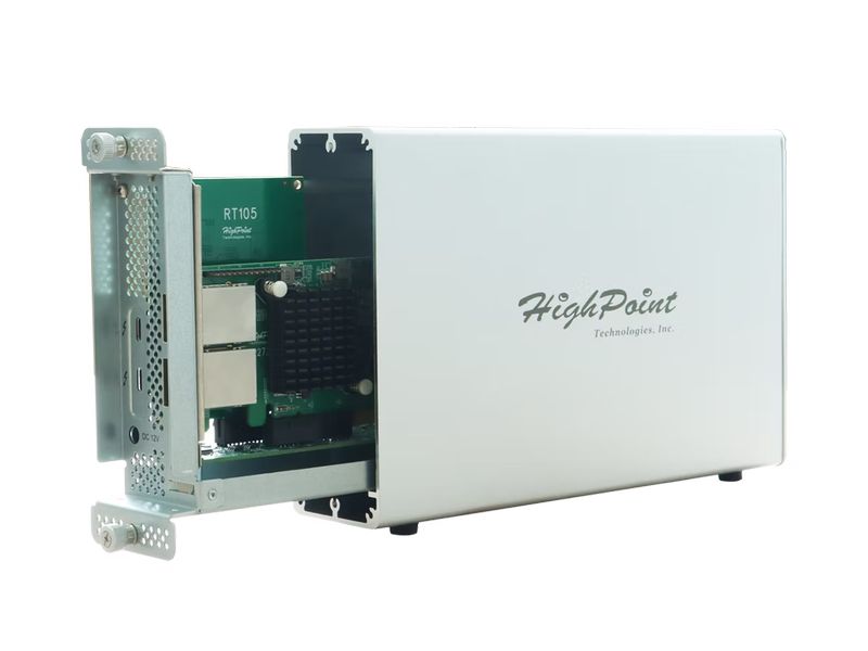 Highpoint Externes Gehäuse RocketStor 6661B-mSAS2 2.5