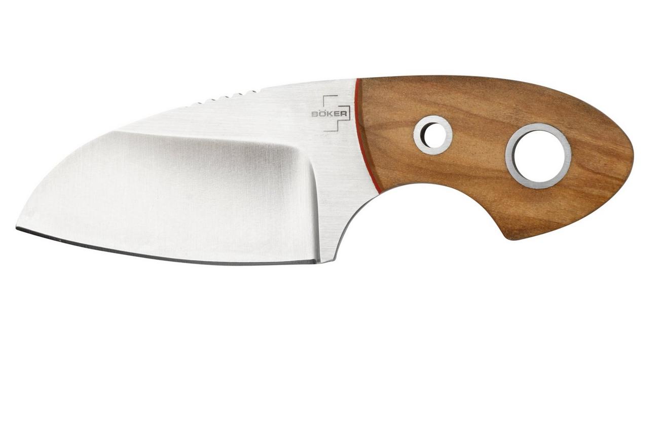 Böker Plus Gnome, D2 02BO322 Olive Wood, nekmes