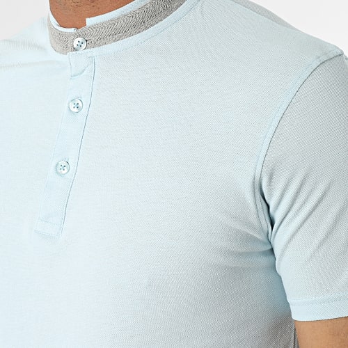 Polo A Manches Courtes Paso Bleu Clair