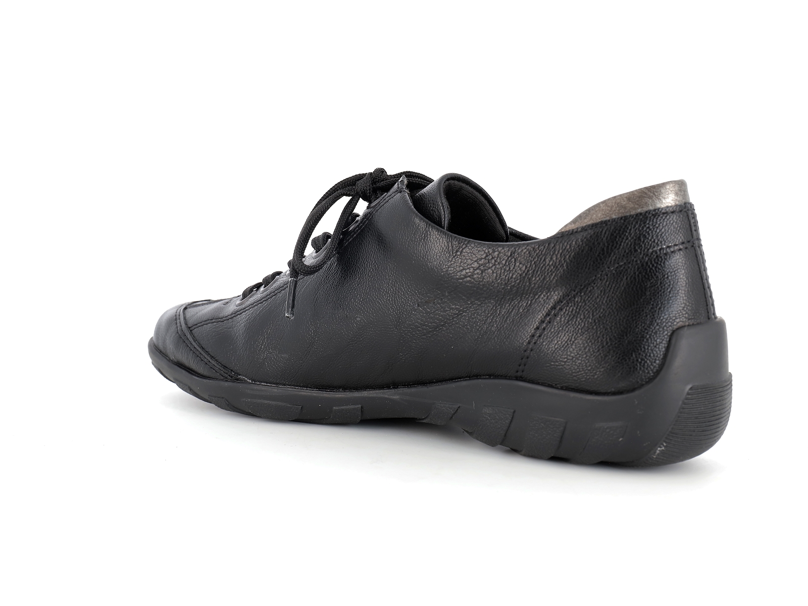 Remonte-R3402 Matières combinées Noir