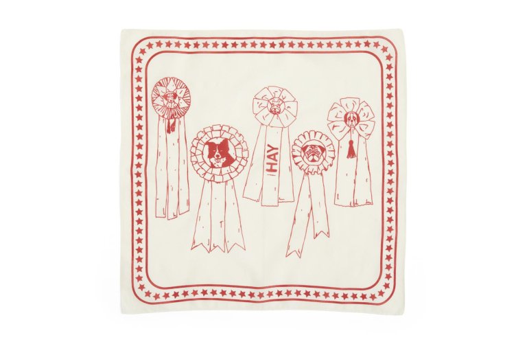 Hay Dogs hondensjaal 55x55 Light Blue