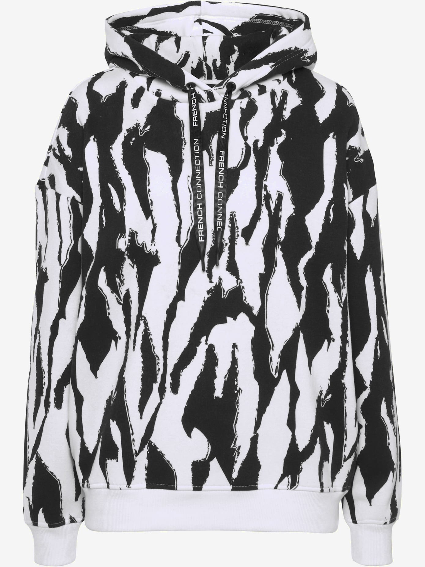 Sweat à capuche pull à capuche avec imprimé sur toute la surface