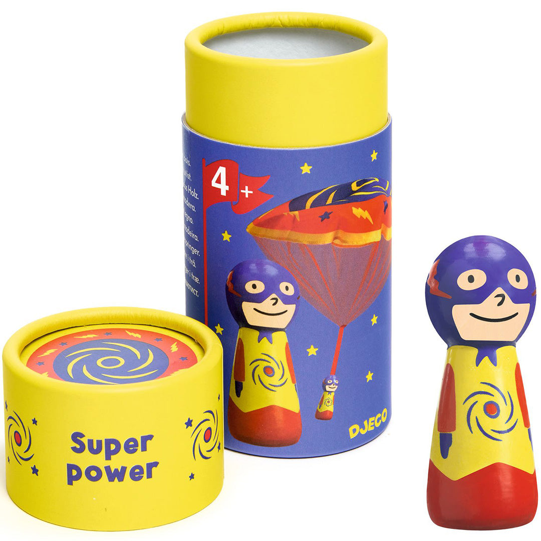 Djeco speelfiguur parachutist super power