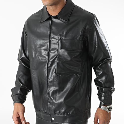 Ensemble Veste Et Pantalon Cargo Noir