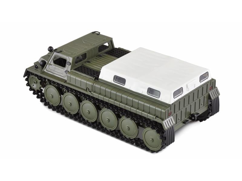 Amewi Gepanzertes RC Kettenfahrzeug, Olivgrün RTR, 1:16 Gepanzertes RC Raupenfahrzeug