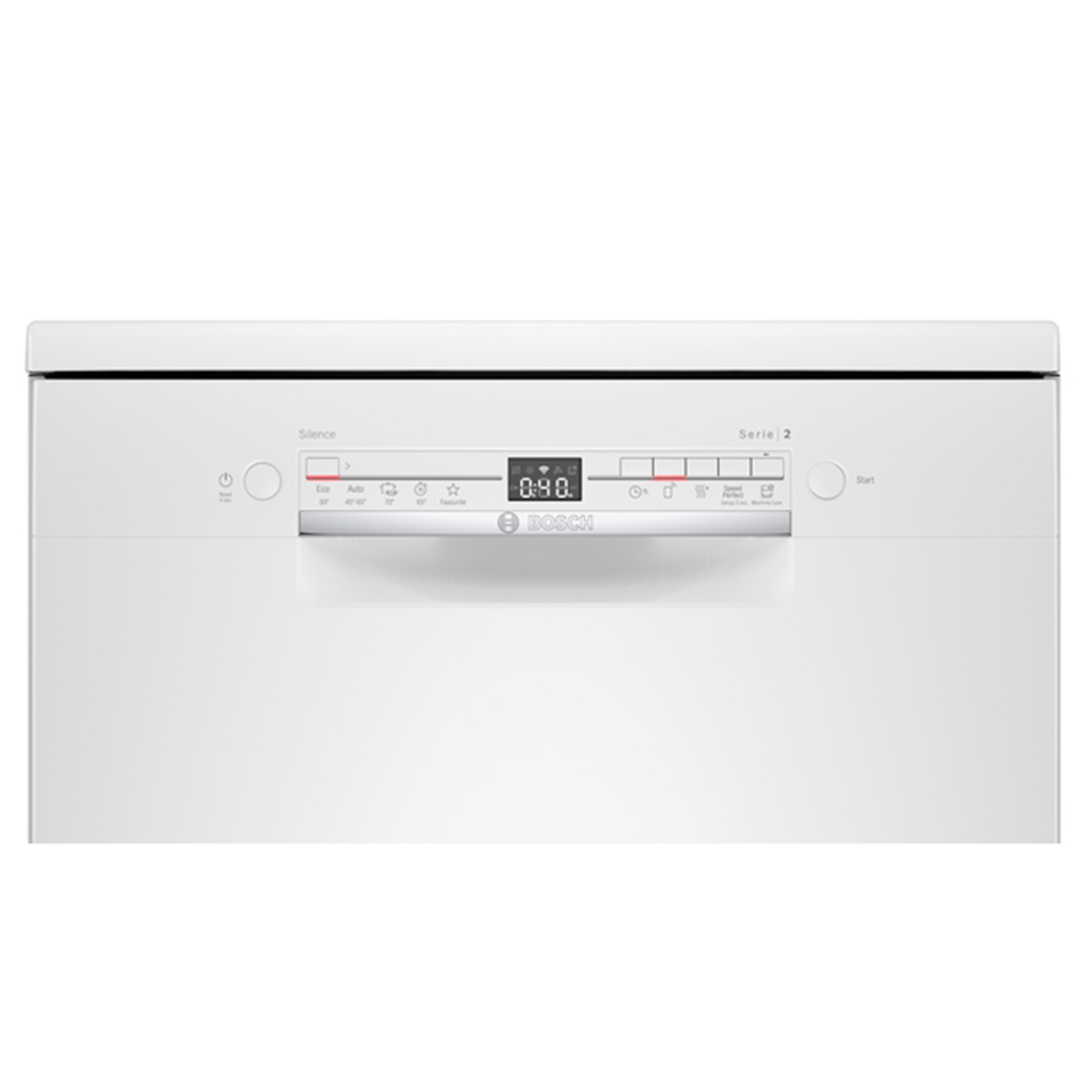 BOSCH Stand-Geschirrspüler SMS2ITW33E - weiß - Home-Connect - 60 cm - E