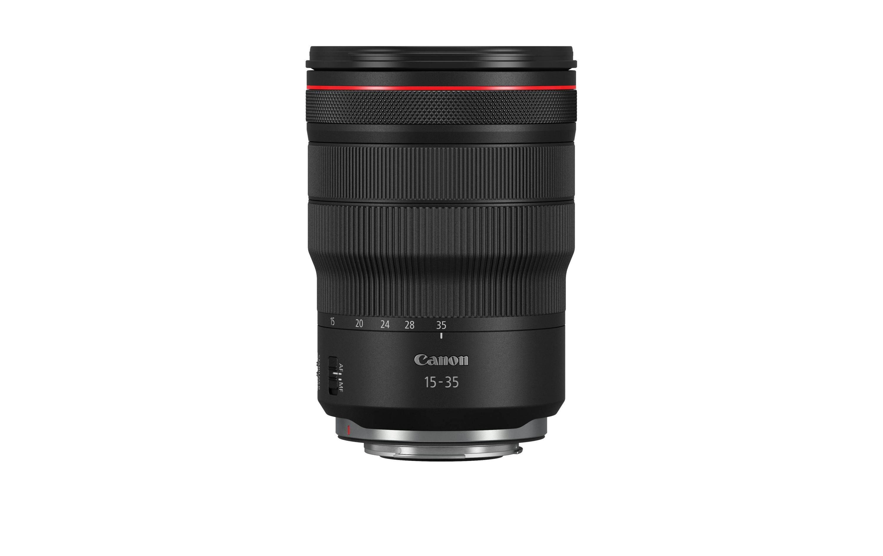 Zoomobjektiv RF 15-35 mm F/2.8 l IS USM Canon RF<br>Lichtstarkes Ultraweitwinkel-Zoomobjektiv mit 5-Stufen-Bildstabilisator
