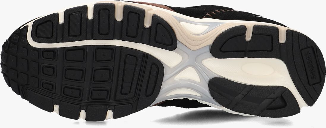 zwarte shabbies lage sneakers abbey run