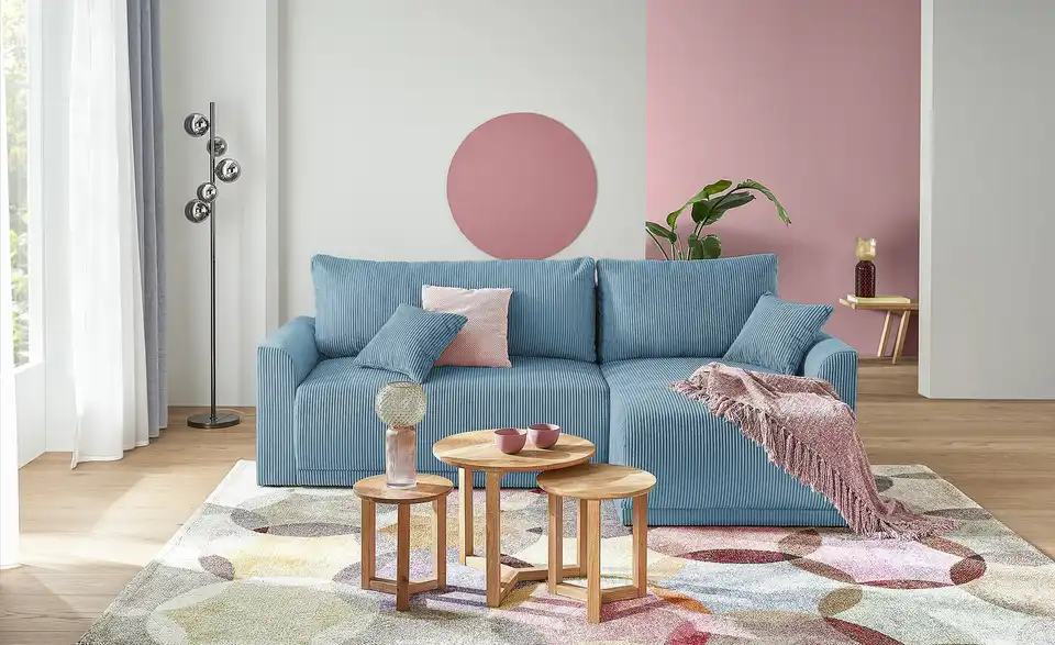 Ecksofa Malyn Petrol rechts