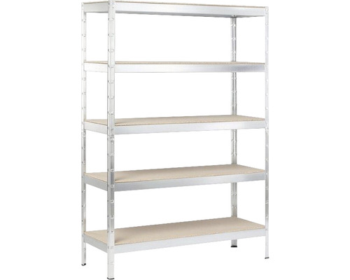 Pallet insteek basisstelling Schulte verzinkt 180x130x45 cm 5 houten planken draagvermogen 750 kg 20 stuks