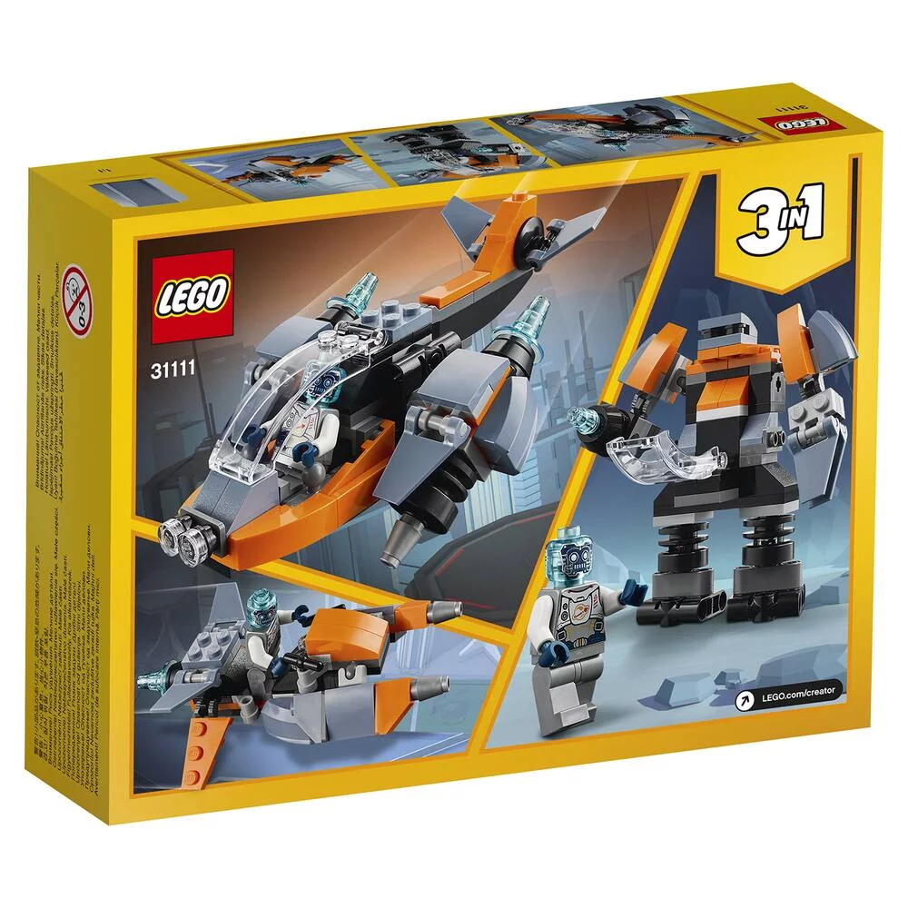 LEGO®CREATOR 31111 - LE CYBER DRONE