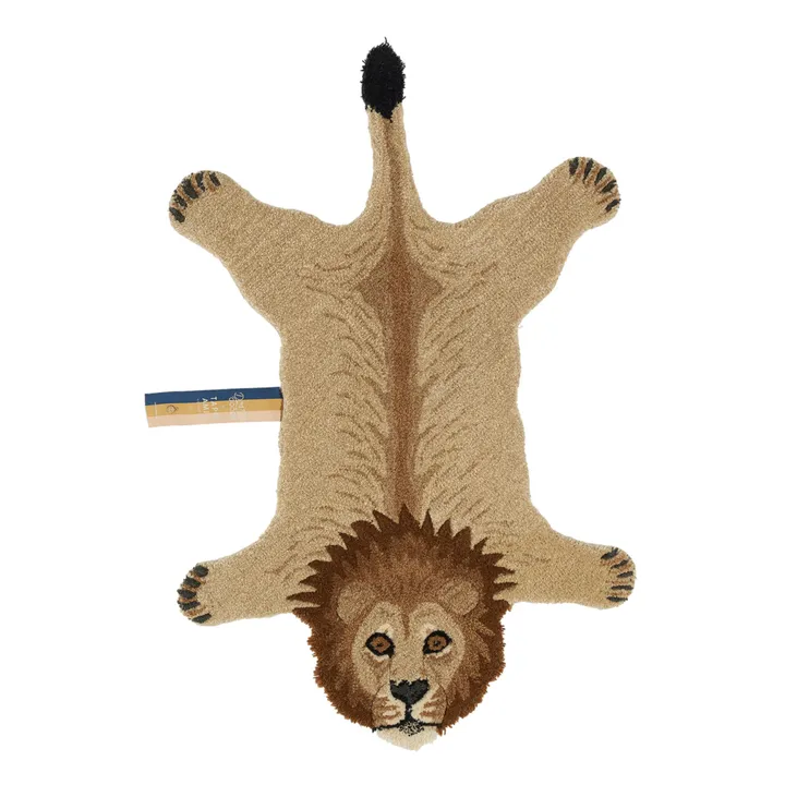 Doing Goods Tapis Lion | Camel