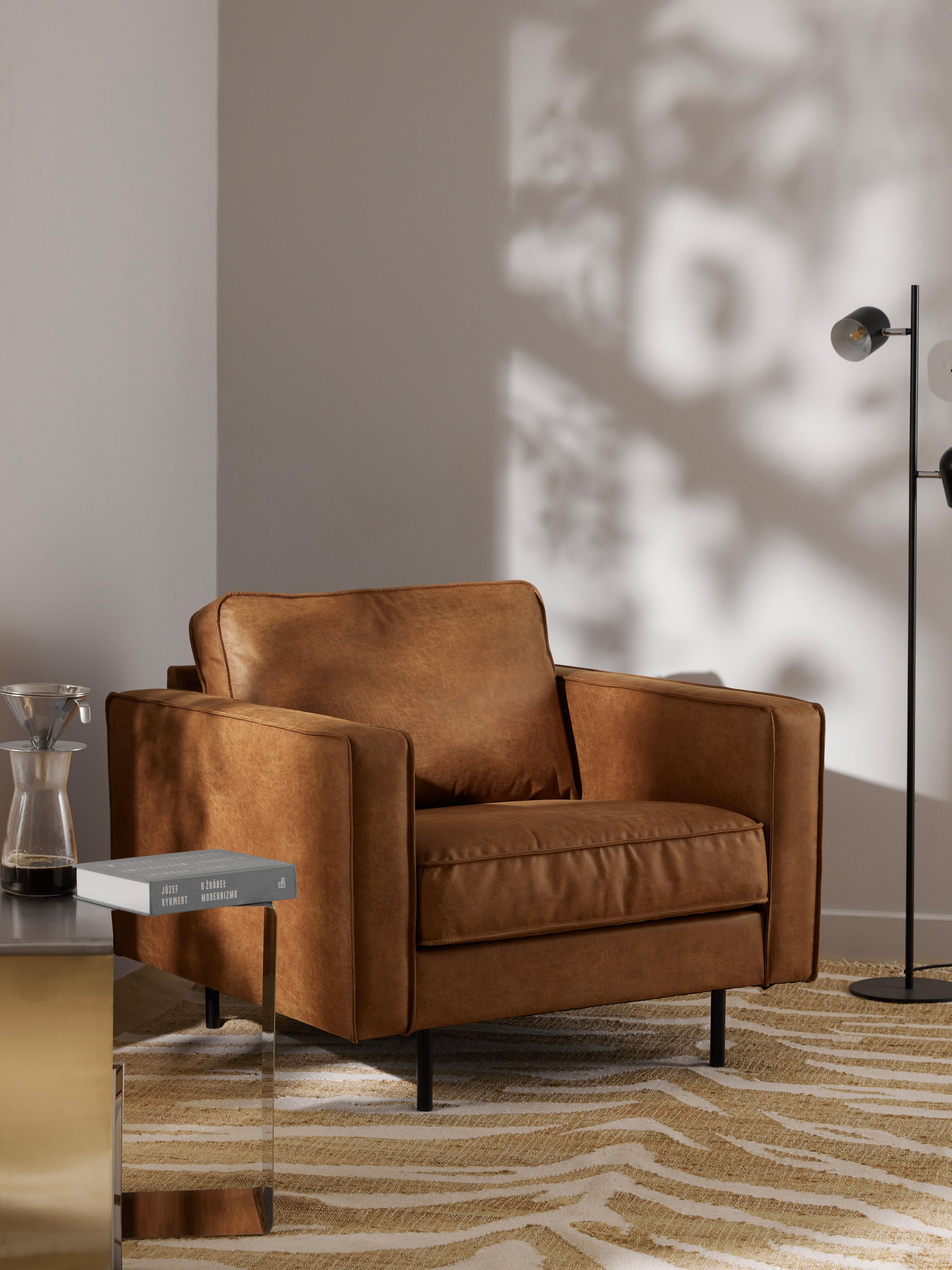Leren fauteuil Hunter