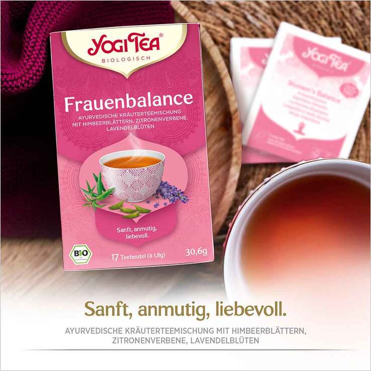 Yogi Tea Frauen Balance Bio, 17X1.8 g