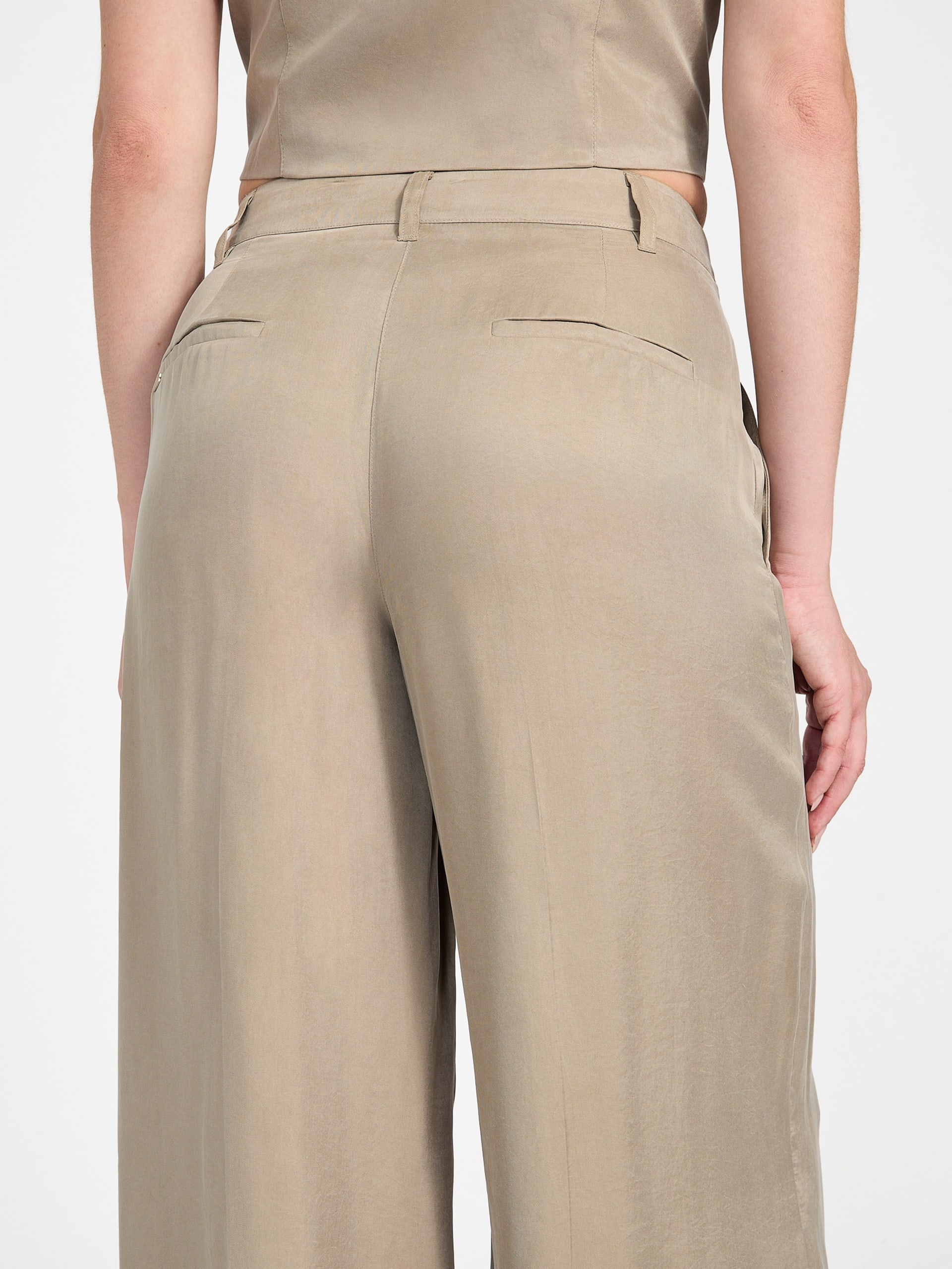 Calça Eco Celestine Fluid de Pernas Largas