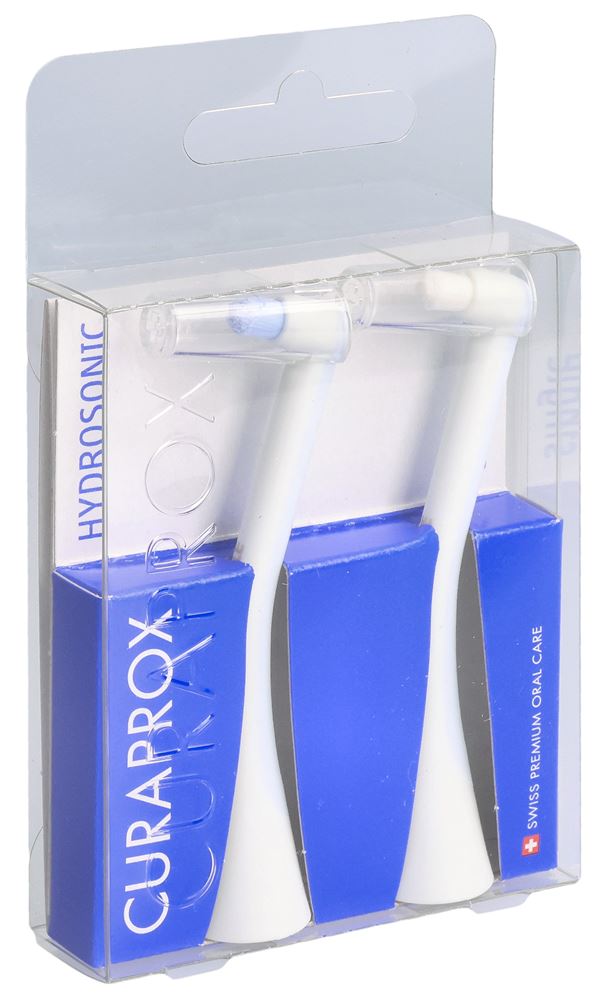 CURAPROX Hydrosonic Pro Ersatzbürstenköpfe<br>1 Stück, single Duo Pack