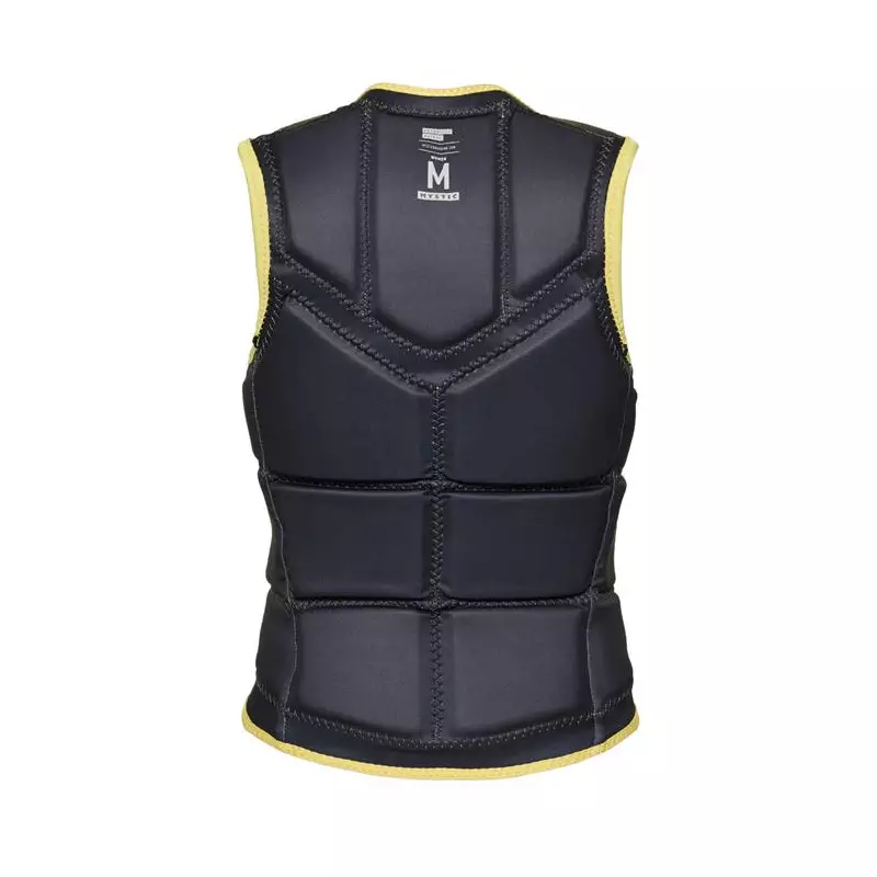 Gilet impact femme MYSTIC Star Front Zip Pastel Yellow
