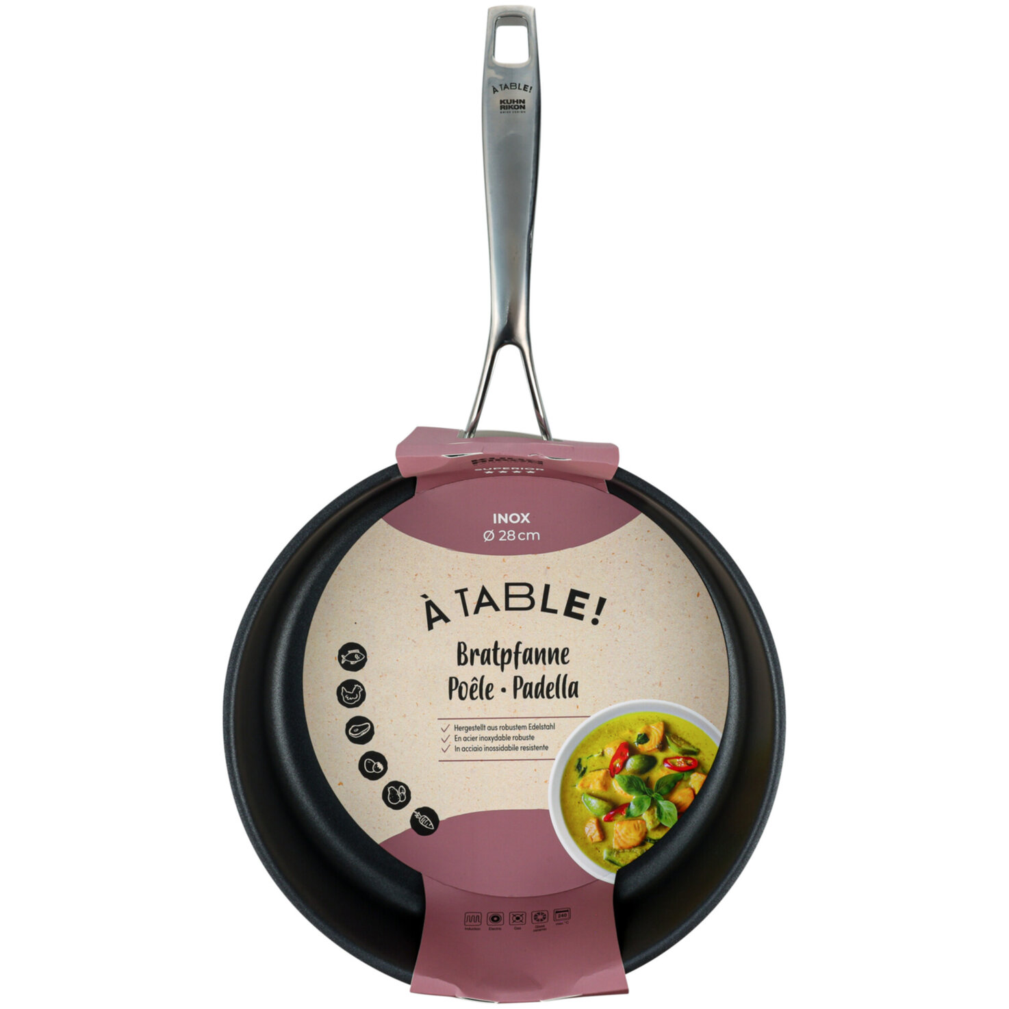 À Table! Superior Bratpfanne hoch 28cm