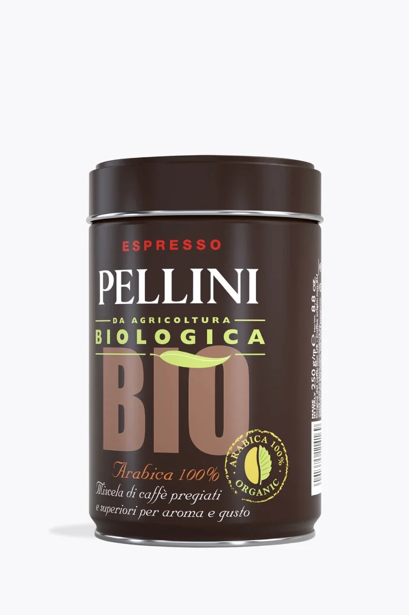 Pellini Bio Kaffee 100% Arabica 250g gemahlen Dose
