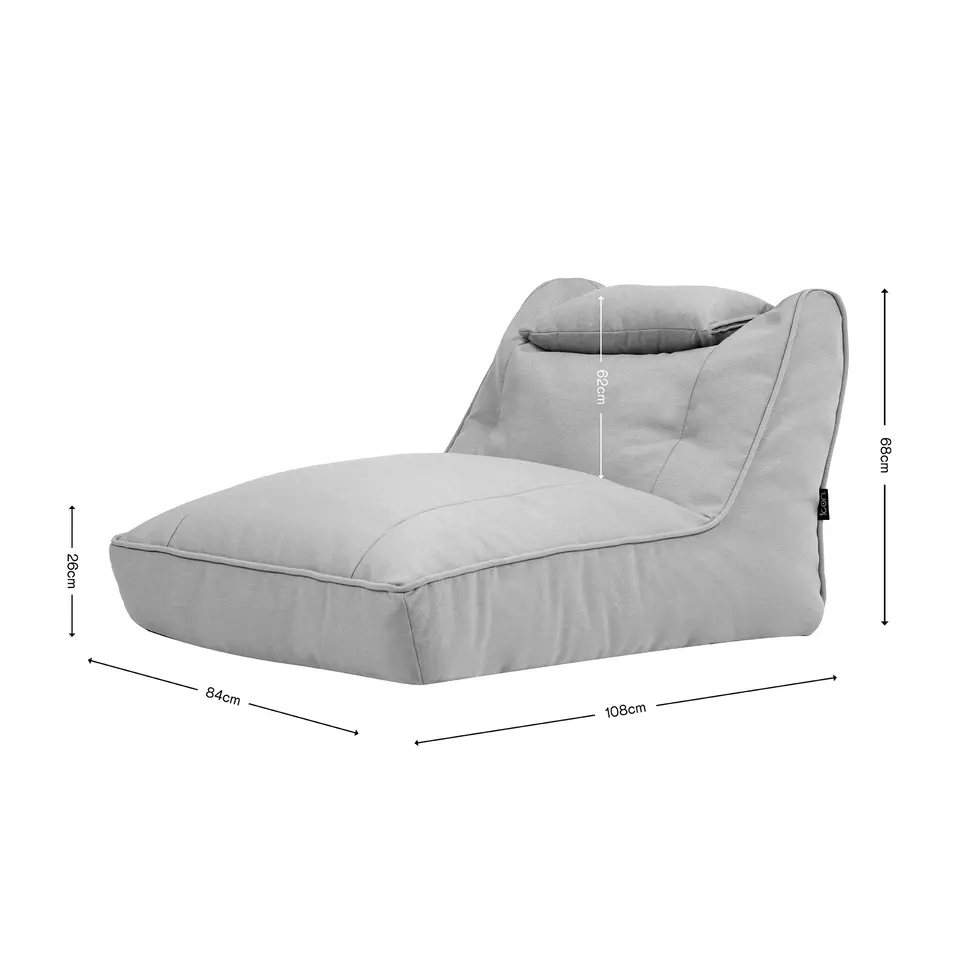 icon Zitzak Lounger Nova - Olefin Zitzak Buiten - Groen