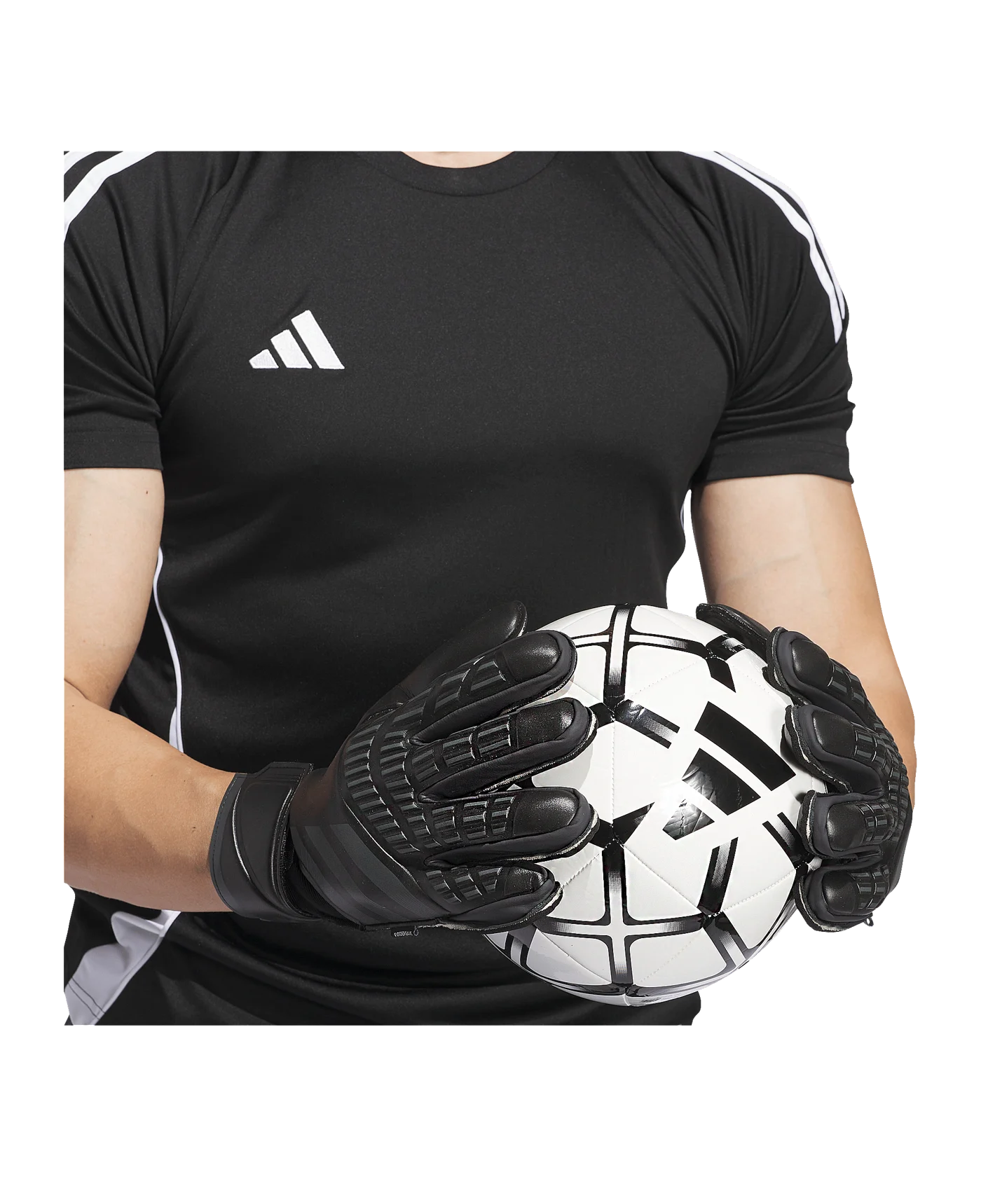 adidas Predator Match HN TW-Handschuhe Nightstrike Schwarz
