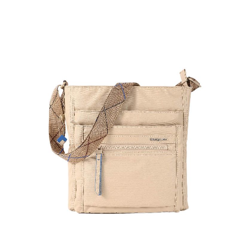 Sac bandoulière Orva 25,5 cm Creased Safary Beige