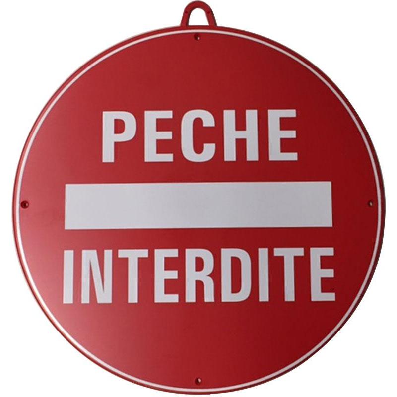 Panneau De Signalisation Januel Peche Interdite