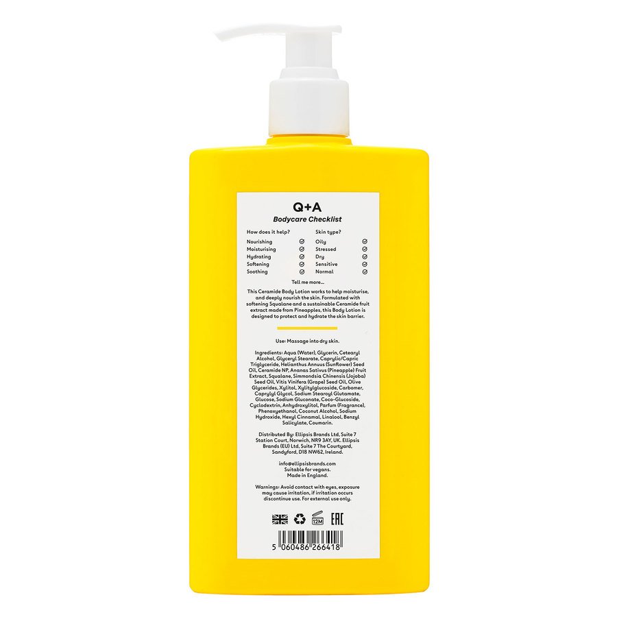 Q+A Ceramide Body Lotion 250ml
