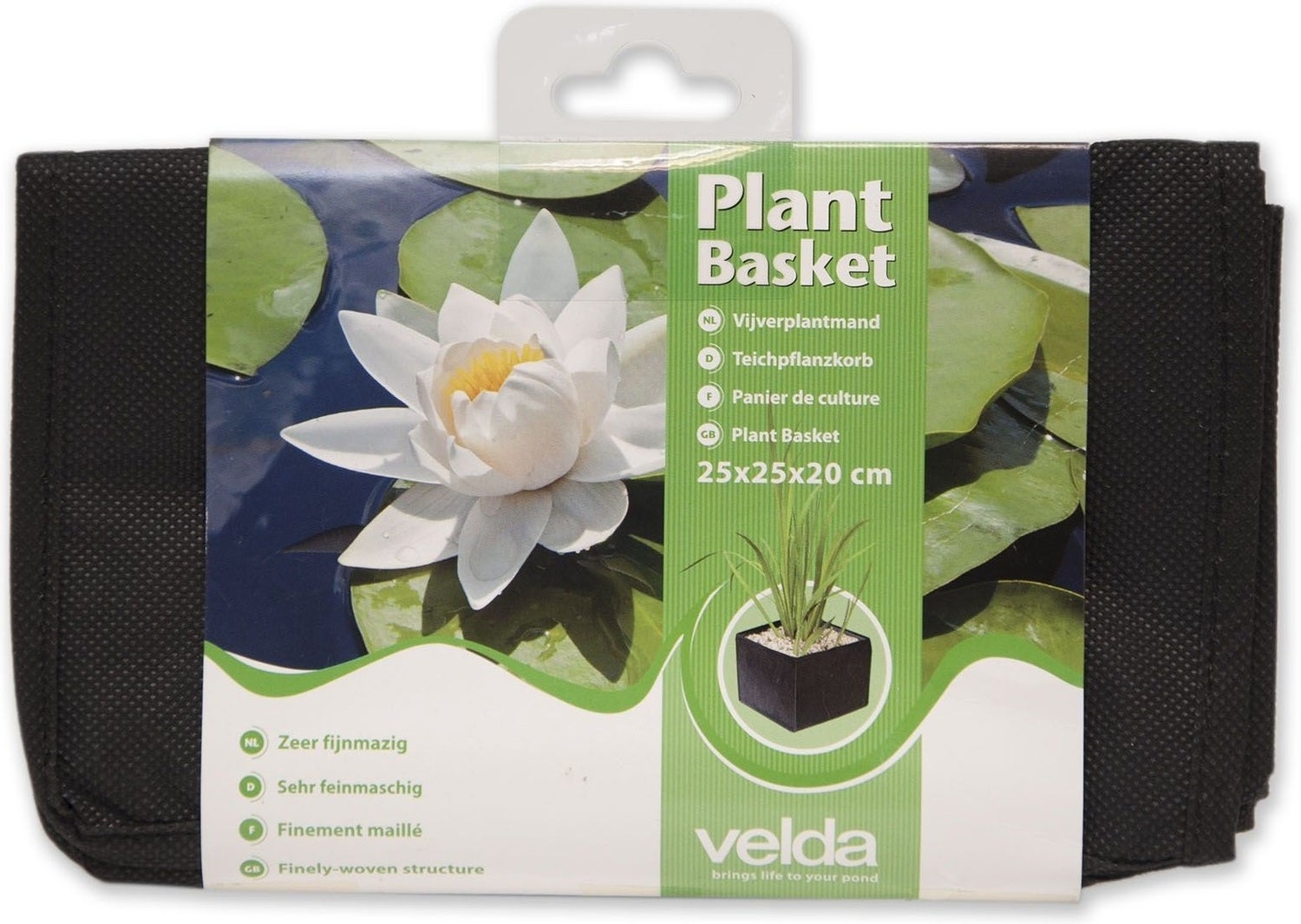 Velda vijverplant mand 25 x 25 x 20 cm