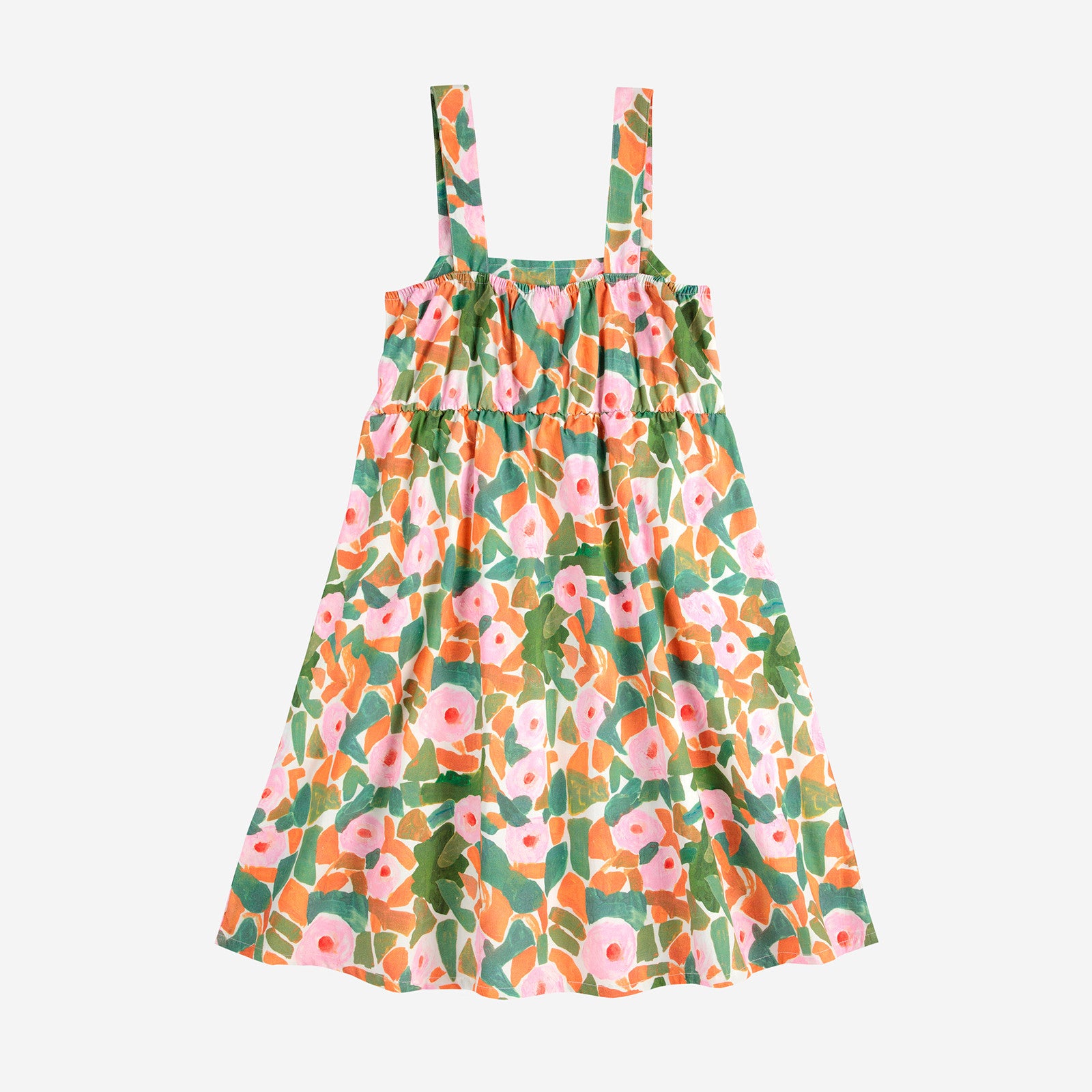 Kleid Floral Strap Multicolor