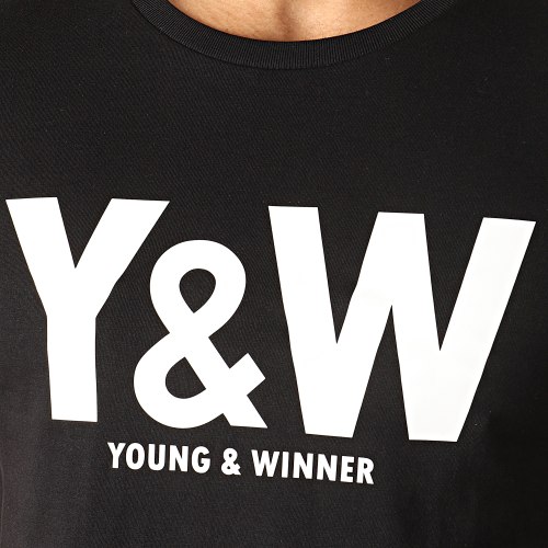 Tee Shirt Logo Noir Blanc